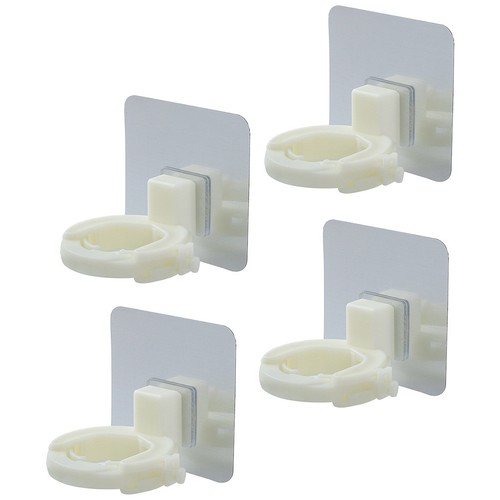 White plastic shower gel - white,
