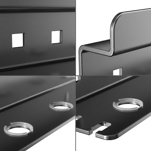 Drill shower rack - no, with
