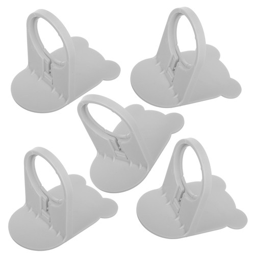 5pcs reusable white plastic - reusable,